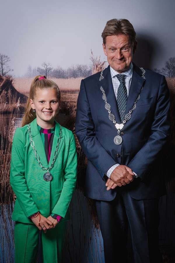 Kinderburgemeester Tessa Neele