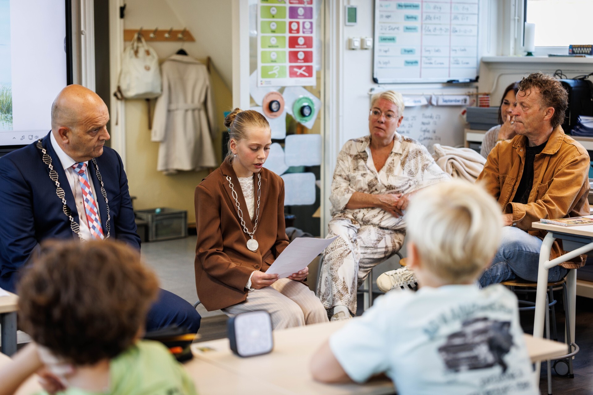 Wie jarig is trakteert op 10 september