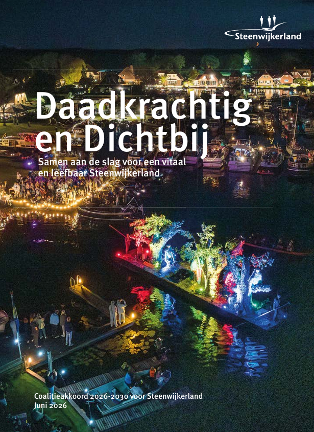 Voorblad coalitieakkoord