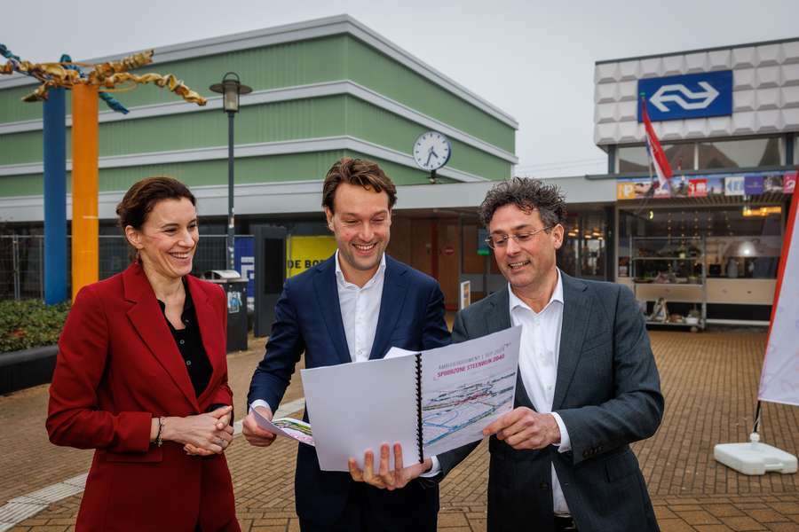 Spoorzone Steenwijk foto