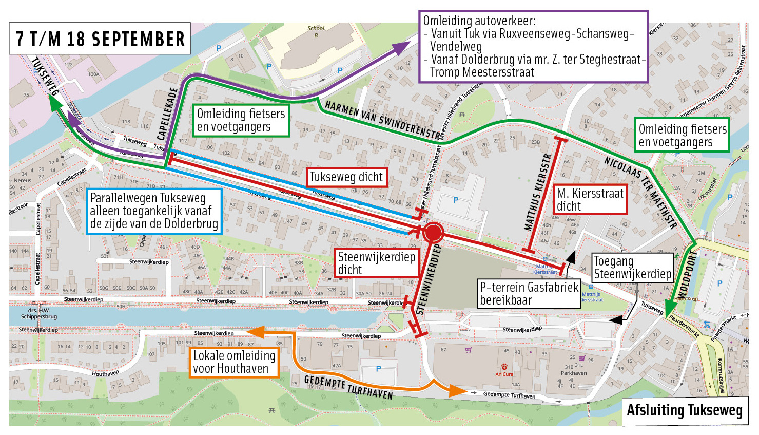 Afsluiting Tukseweg fase 2