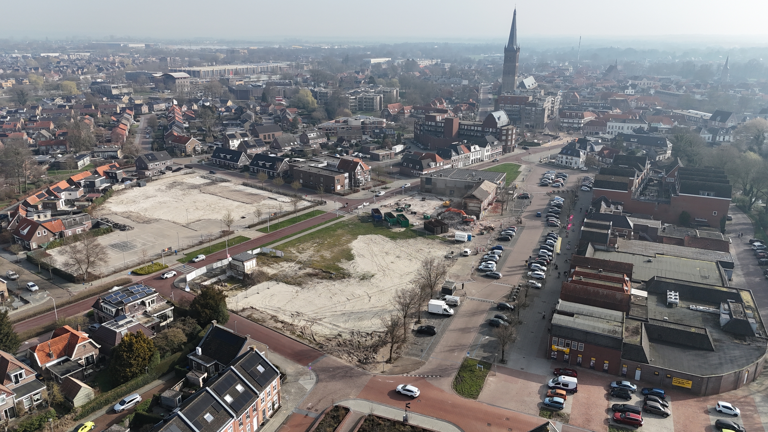 Overzichtsfoto Steenwijkerdiep maart 2026 