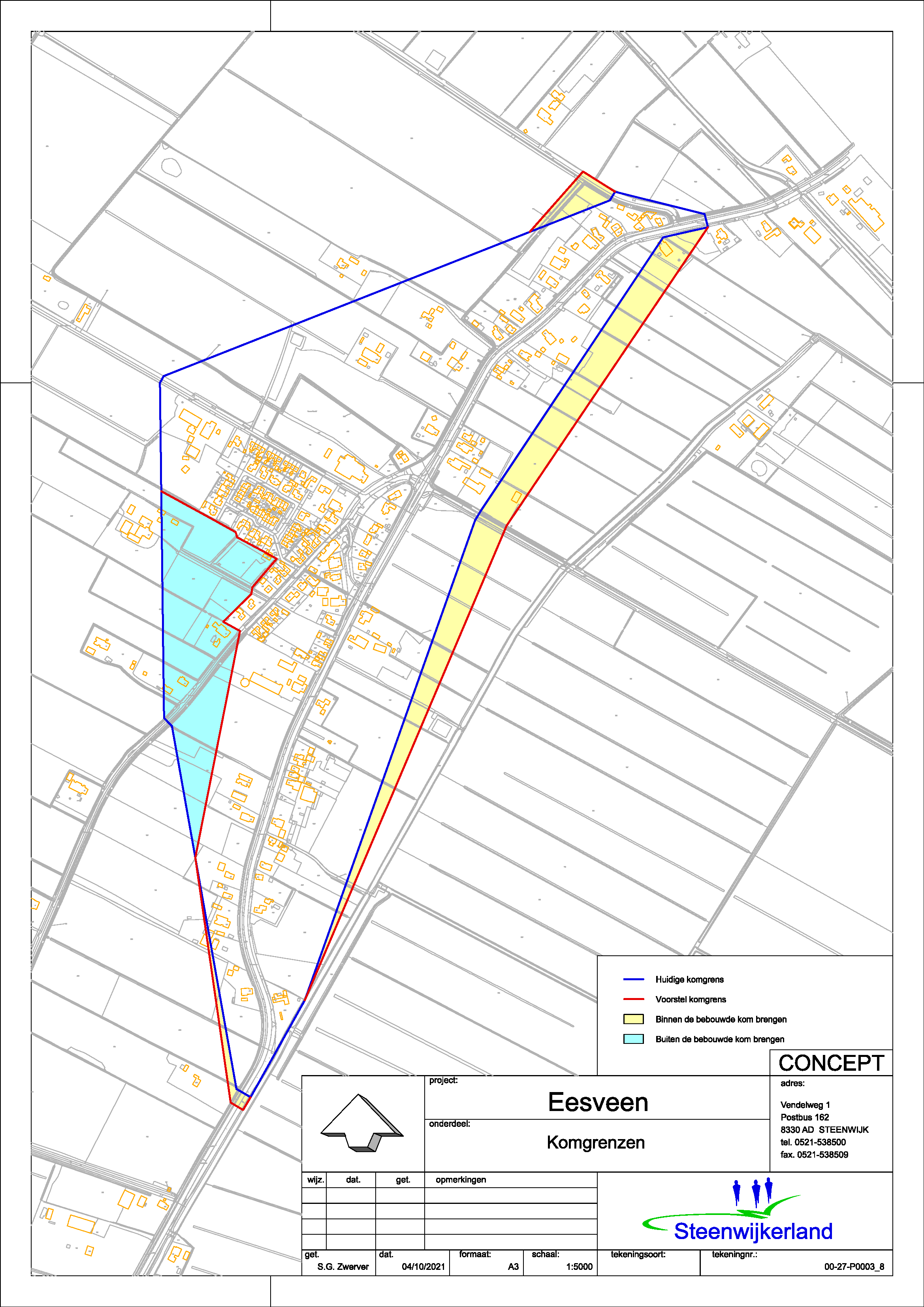 Bebouwde kom Eesveen