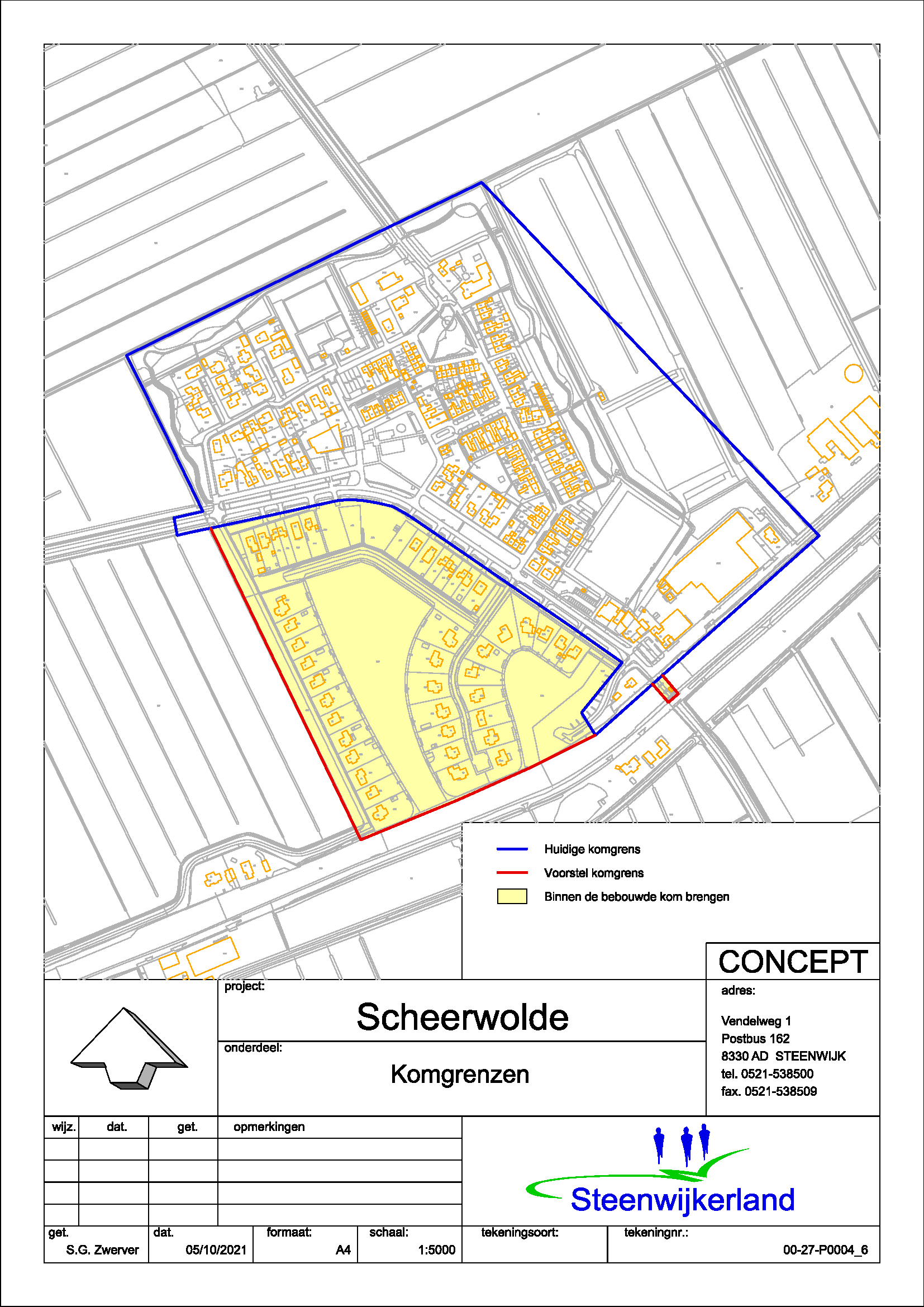 Bebouwde kom Scheerwolde