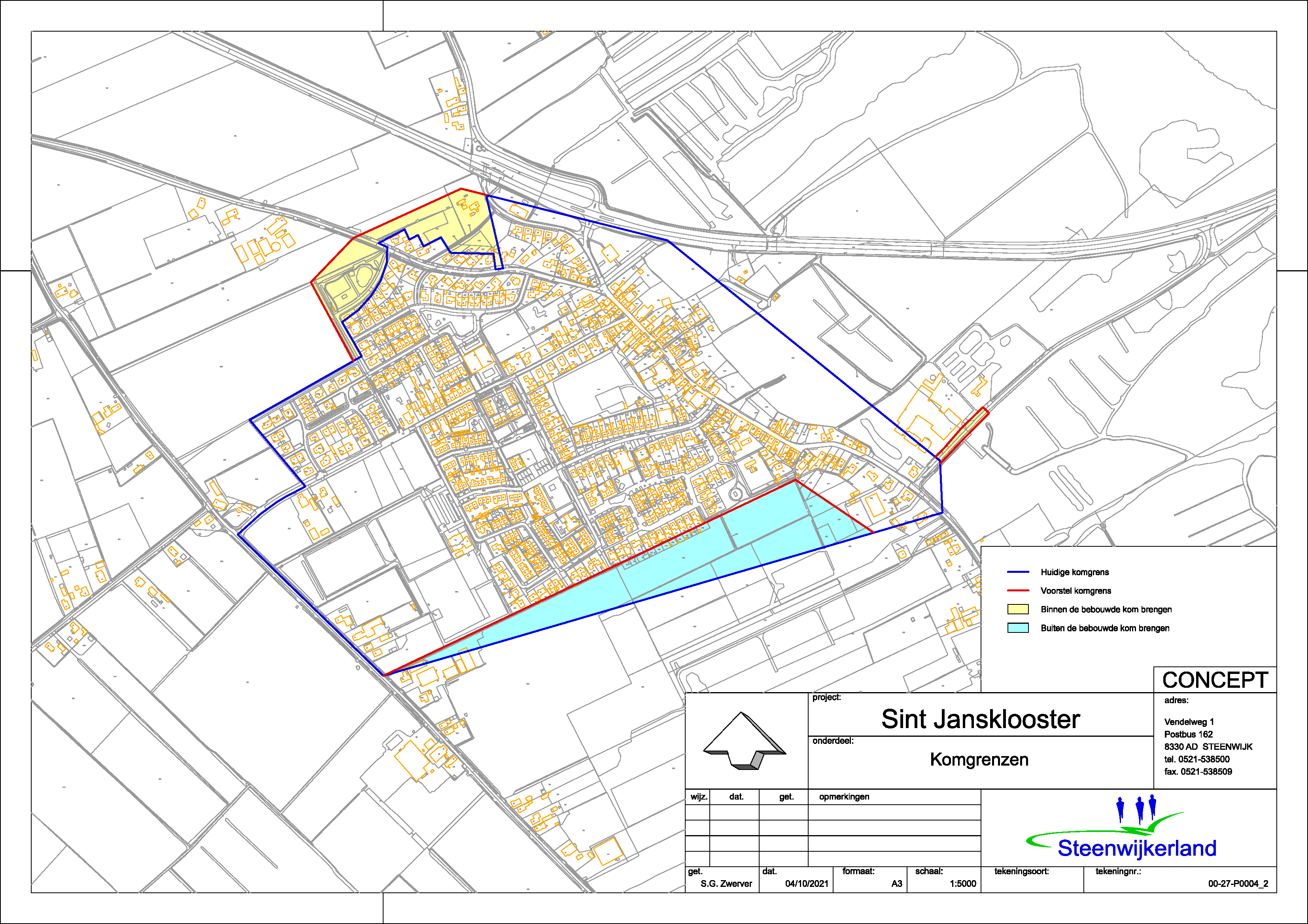 Bebouwde kom Sint Jansklooster