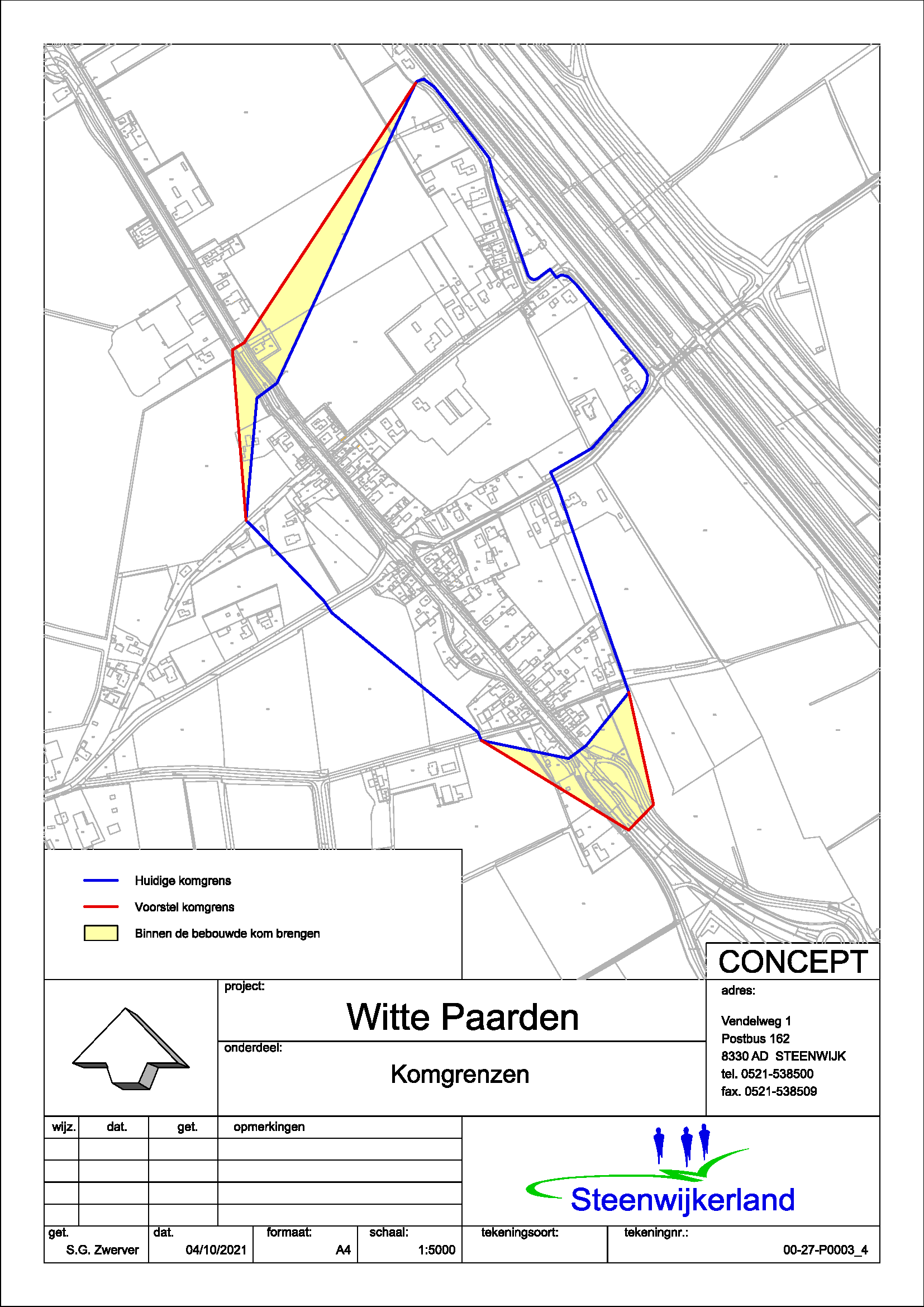 Bebouwde kom Witte Paarden