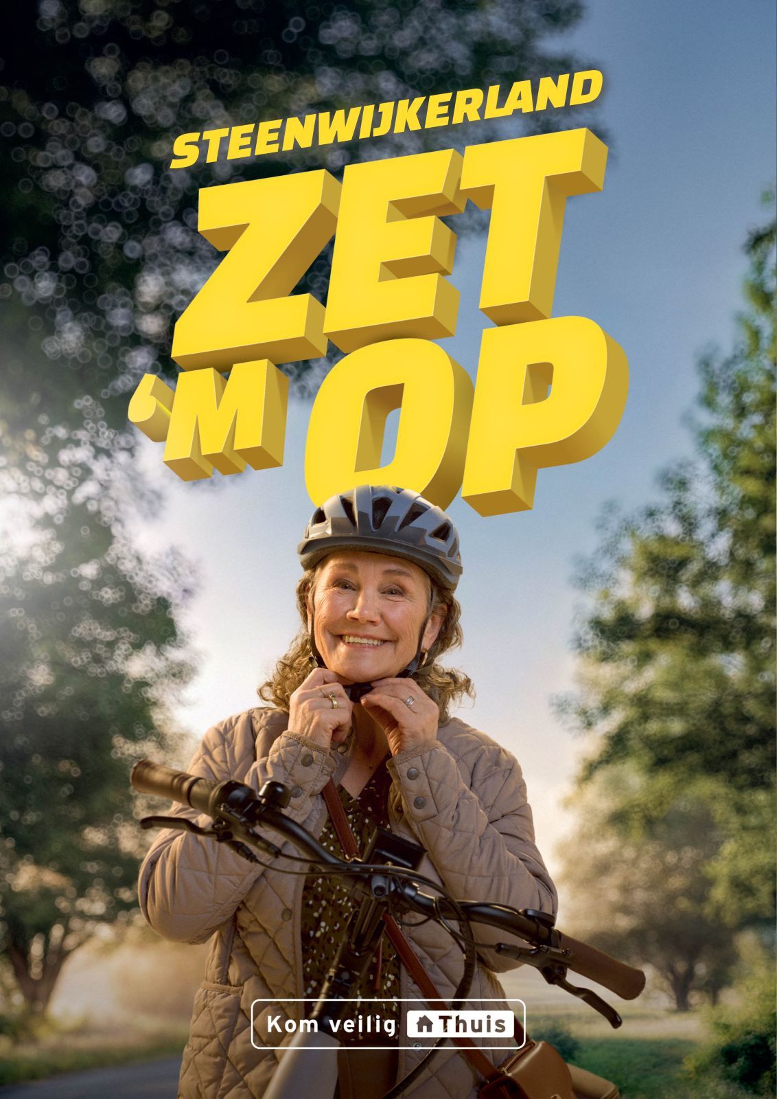 Dag van de fietshelm - Zet 'm op - Steenwijkerland
