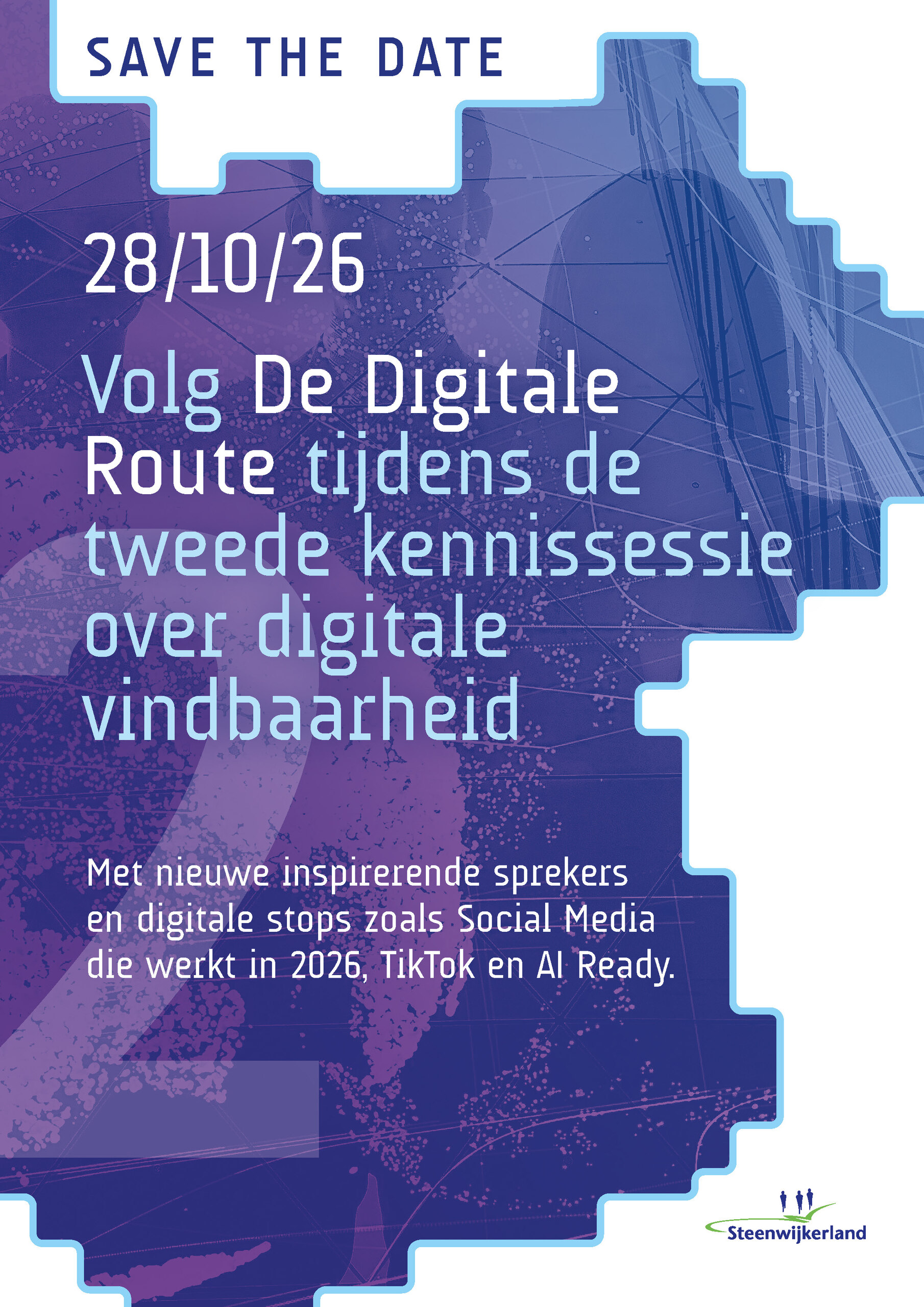 Save the date kennissessie digitale vindbaarheid 28 oktober 2026