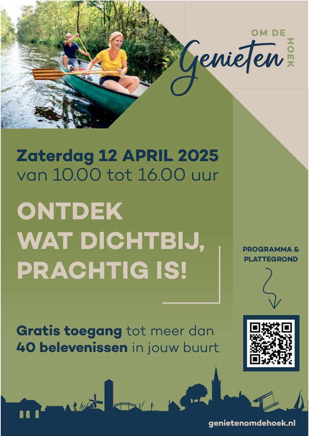 Genieten om de hoek