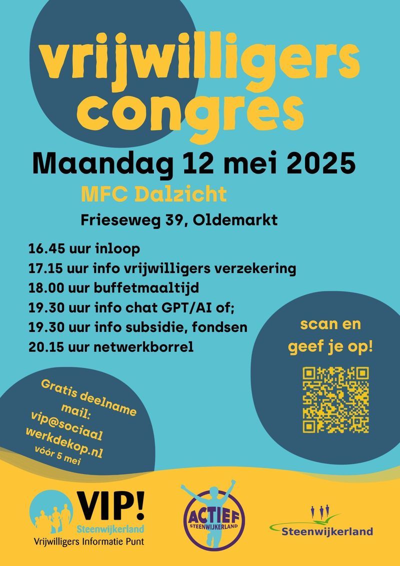 Flyer vrijwilligerscongres