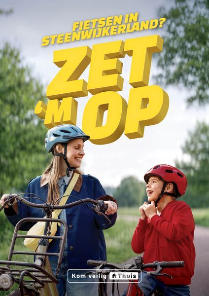 Dag van de fietshelm in Steenwijkerland