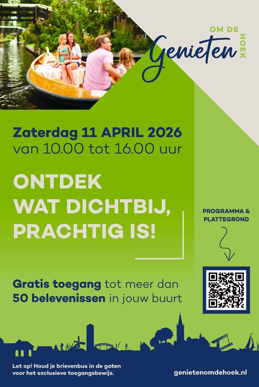 Genieten om de Hoek op 11 april (met tijd)