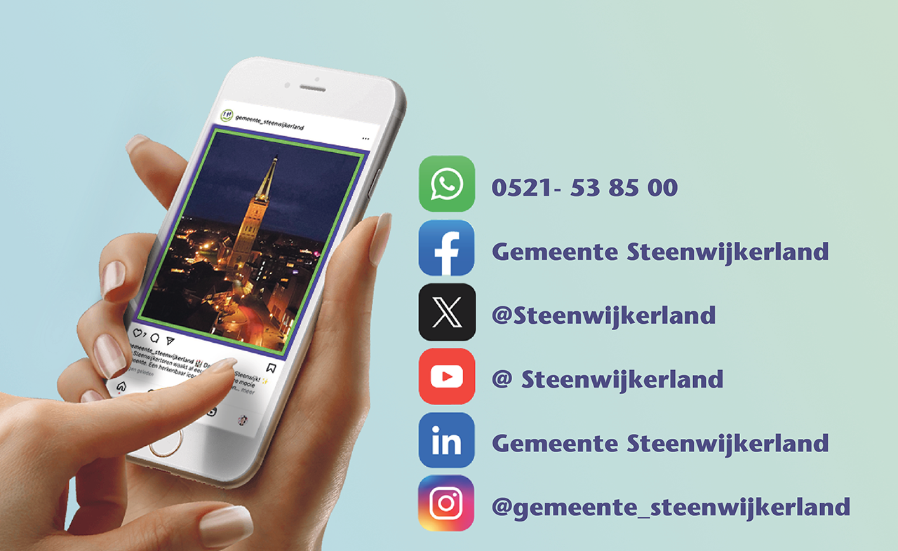 Volgt u ons al op social media?