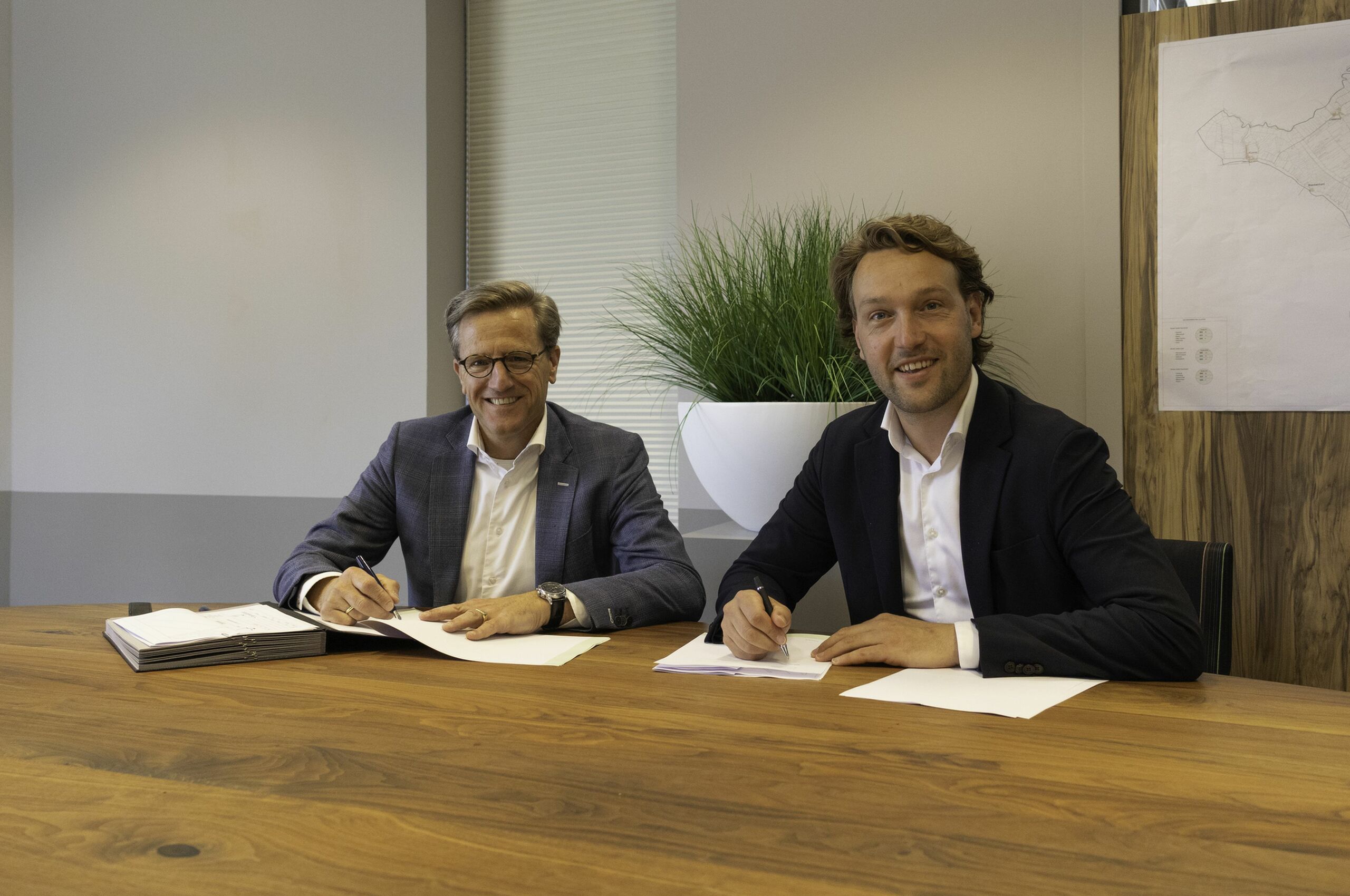 Ondertekening Intentieovereenkomst Oldemarkt
