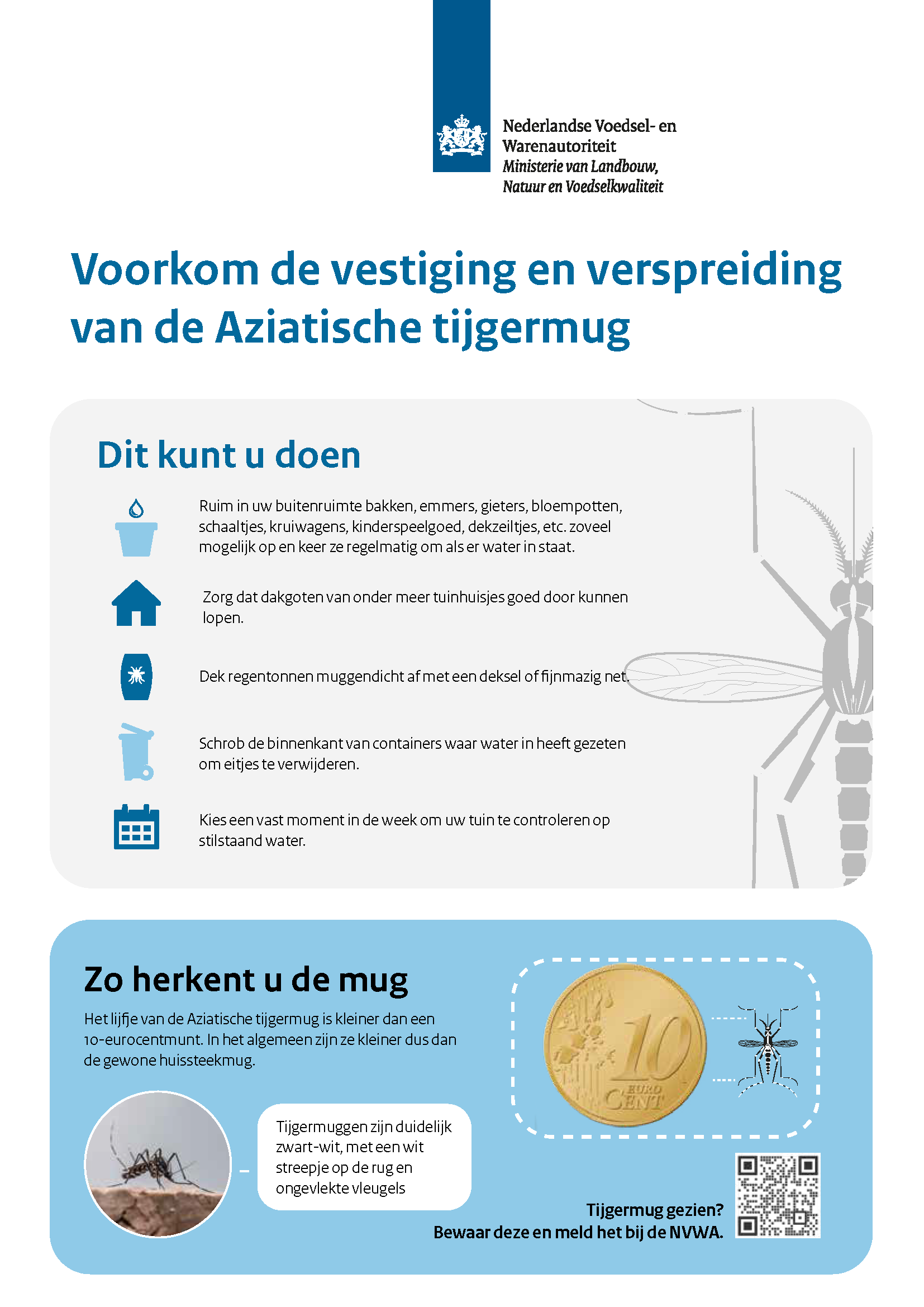 NVWA Poster muggen