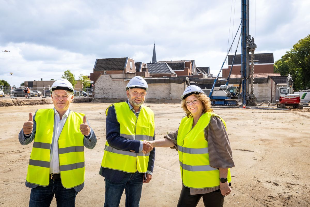 Start bouw Jumbo 1 - geschaald