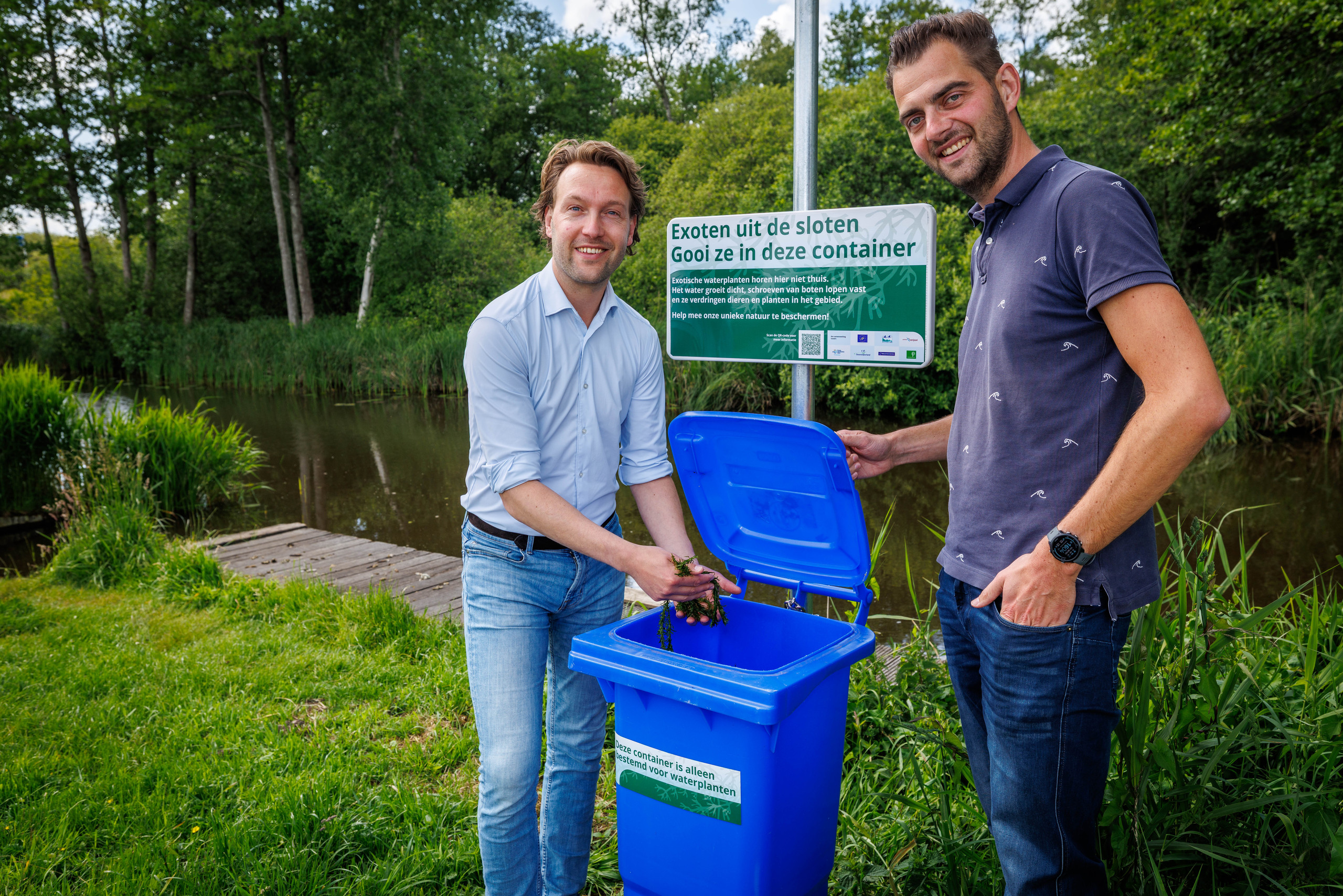 Exoten uit de sloten