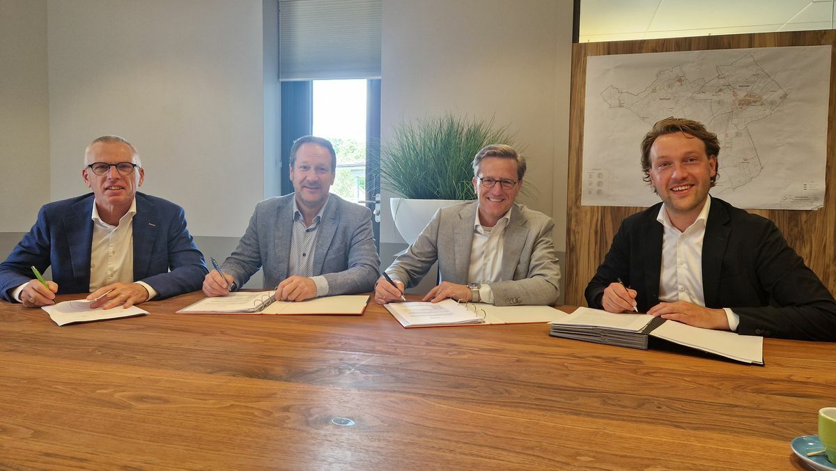 Zuidoost de nieuwe woonwijk van Steenwijk