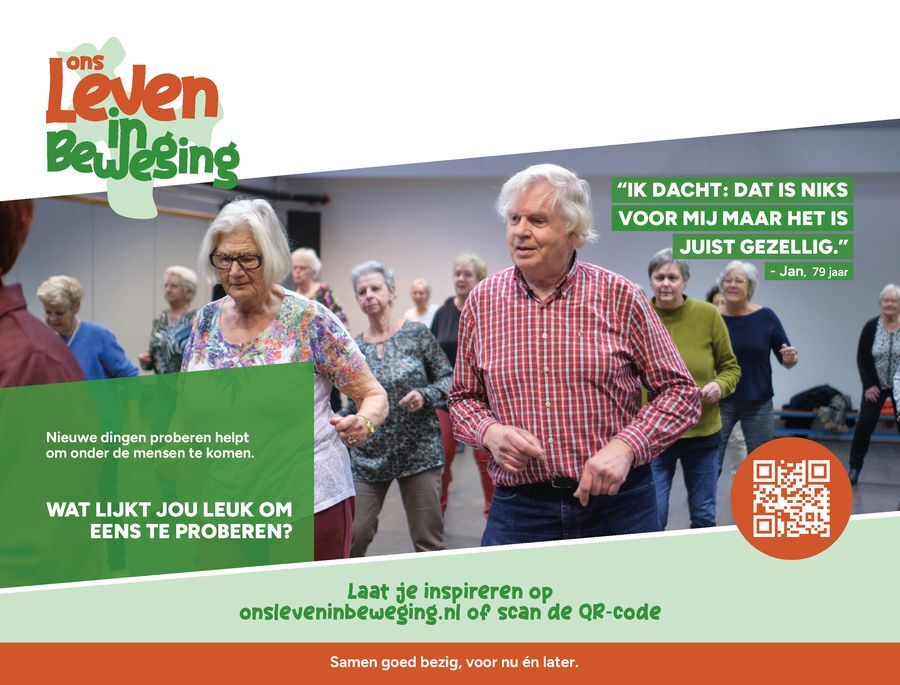 Ons Leven in Beweging: wat lijkt u leuk om eens te proberen?