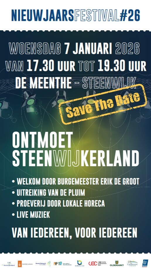 Save the date: Nieuwjaarsfestival #26