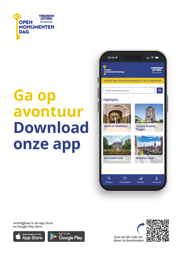 Download de app Open Monumentendag