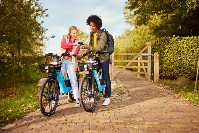 Deelfiets in de gastvrijheidscampagne van Steenwijkerland