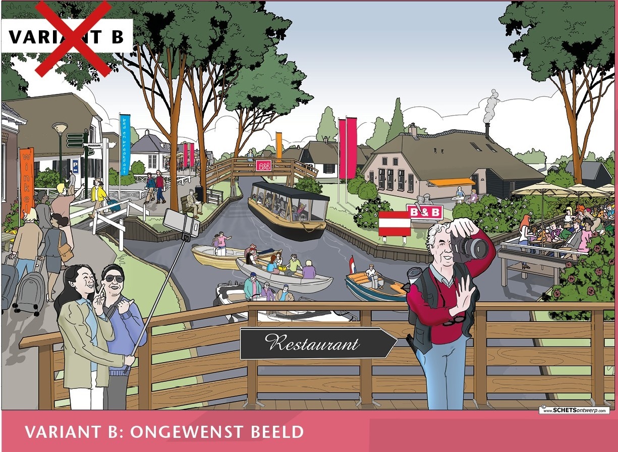 Variant B ongewenst beeld reclame-uitingen